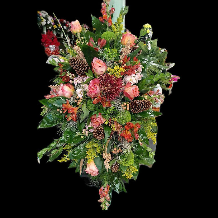 Grateful Hearts Standing Spray