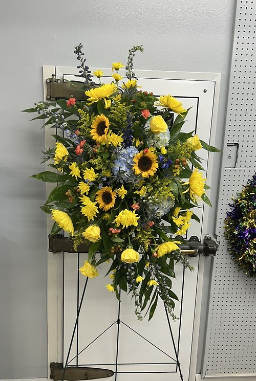 Sunflower Delight Standing Easel