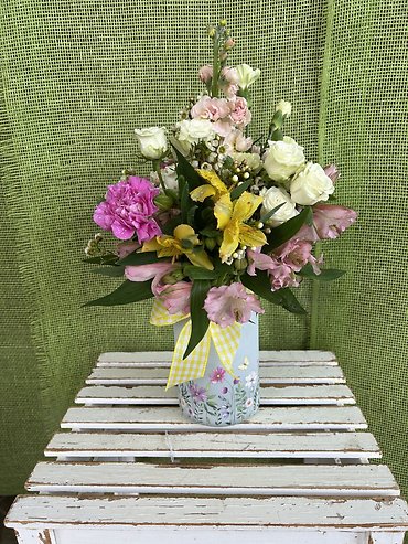 Enchanted Painted Bouquet